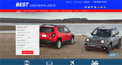 Desktop Screenshot of bestcars-rental.gr