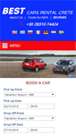 Mobile Screenshot of bestcars-rental.gr